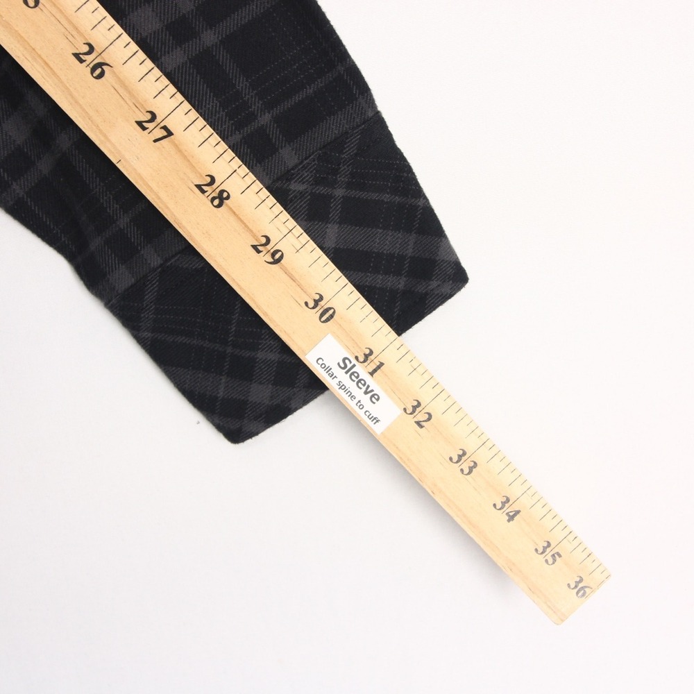 Klim Upland Flannel Shirt Womens M Black Plaid Long Sleeve Button Up Outdoor - Picture 6 of 10